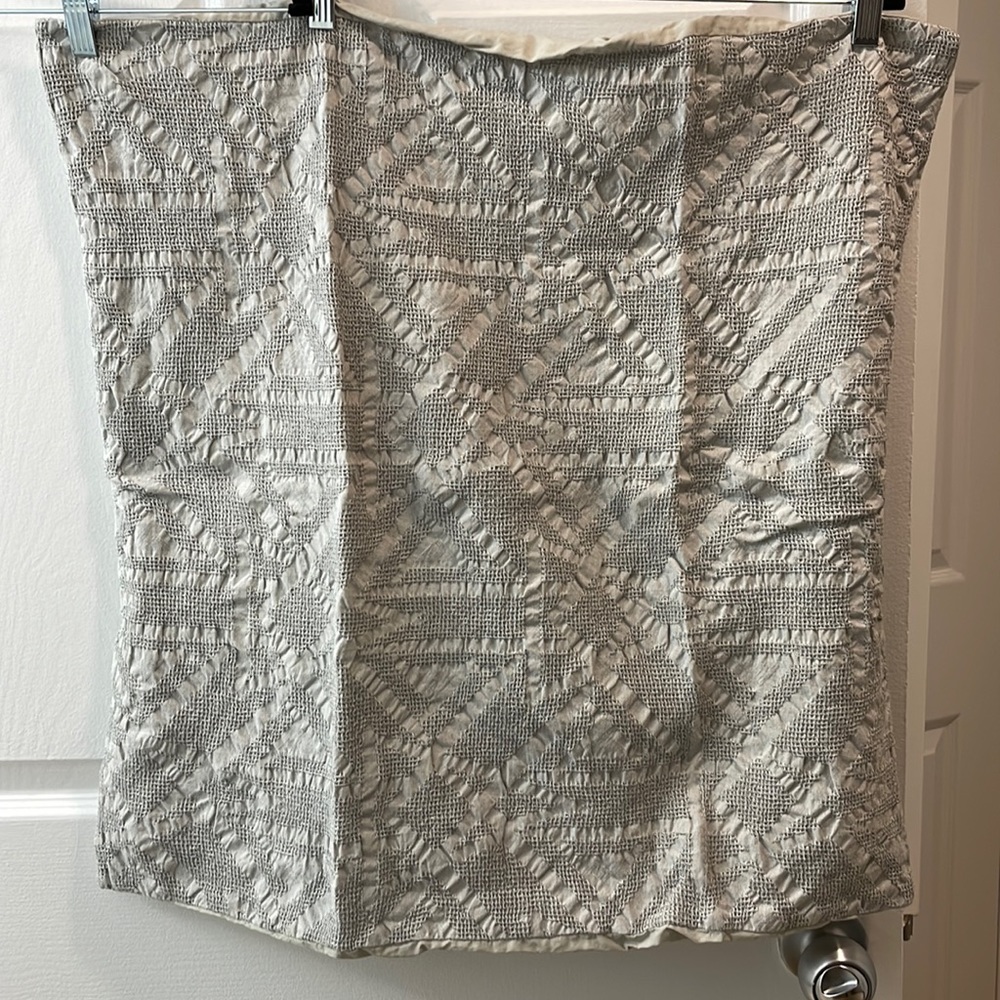 West Elm throw pillow cover